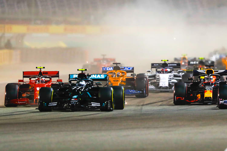 Start zum Bahrain-GP 2020