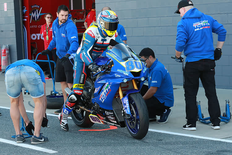 Hector Barbera fuhr nur zwei Rennen für Toth Yamaha