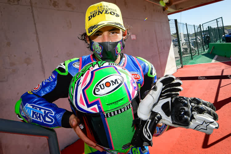 Enea Bastianini: Am Sonntag wich die Startnummer 33 der 1
