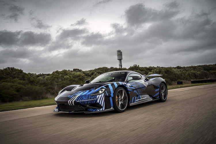 Der Automobili Pininfarina Battista ist das leistungsstärkste für den Straßenverkehr zugelassene Auto, das jemals in Italien entwickelt und produziert wurde. 