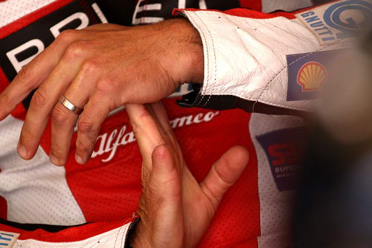 «Der Finger wuchs nie nach», witzelt Troy Bayliss