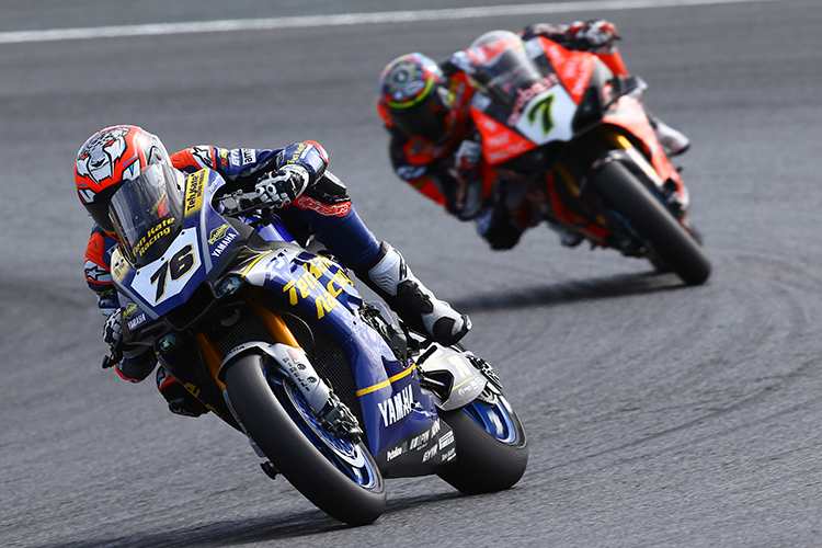 Loris Baz (vorne) und Chaz Davies stehen auf der Wunschliste