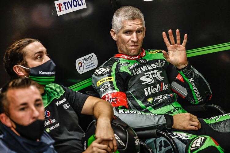 David Checa: Rennen für SRC Kawasaki vorzeitig beendet