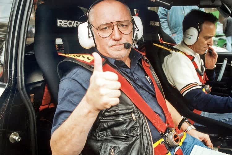 Jochen Berger auf seinem Lieblingsplatz