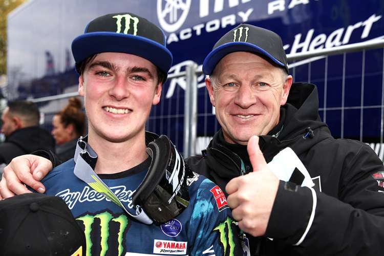 Marnicq Bervoets hört als Yamaha Team Manager auf und will sich um die Karriere seines Sohnes kümmern