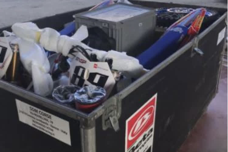 Die Beta von Jeremy van Horebeke wird nach Argentinien verfrachtet