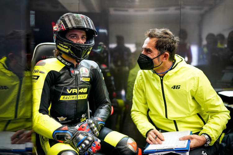 Marco Bezzecchi mit Matteo Flamigni