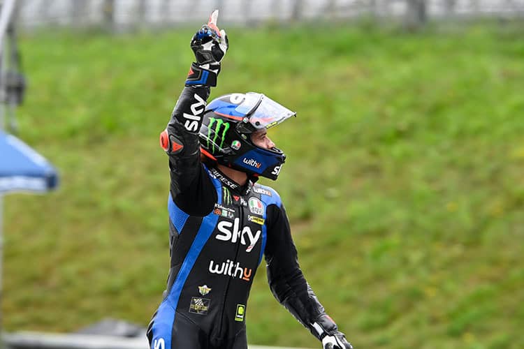 Marco Bezzecchi in Jubelpose