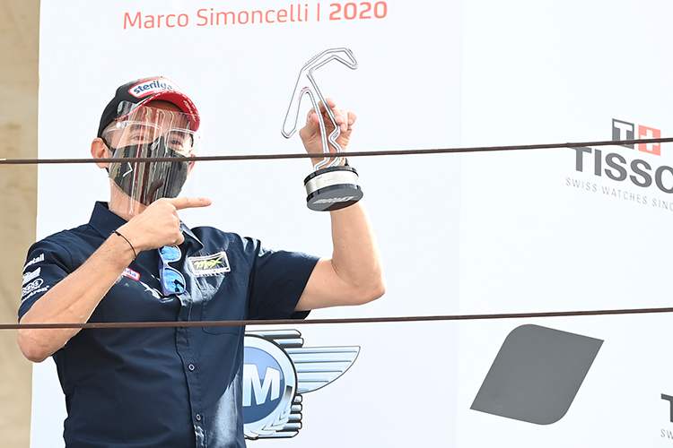 Max Biaggi 2020 in Misano