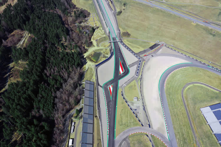 Die neue Schikane auf dem Red Bull Ring in Kurve 2