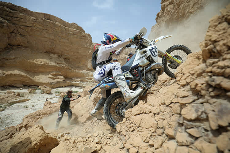 Billy Bolt im Geröllfeld