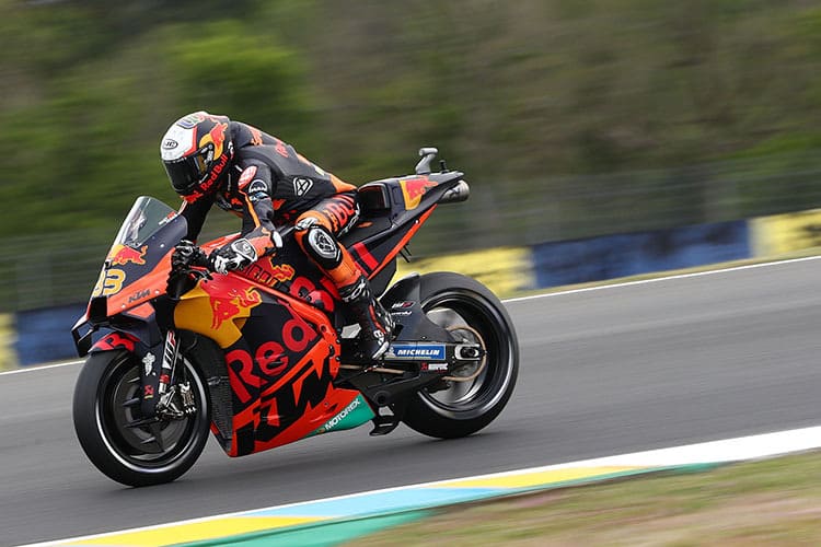 Brad Binder: Im 3. Sektor verlor er 0,7 sec