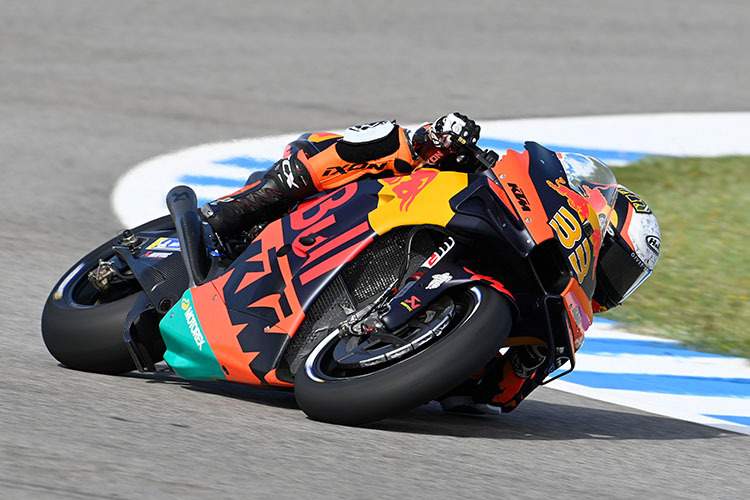 Brad Binder auf der KTM RC16