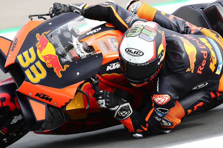 Brad Binder: Schmale Piste, wenig Spielraum für Fehler