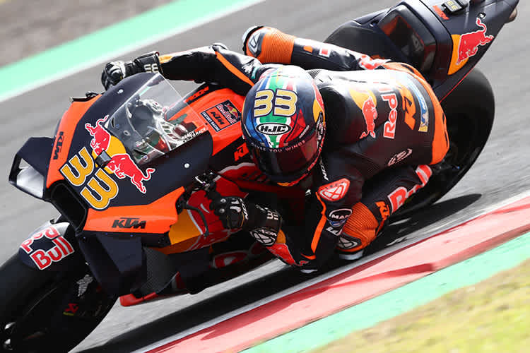 Brad Binder: Mühe im FP4