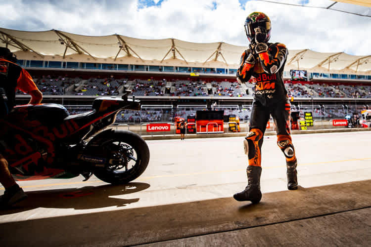 Brad Binder in Austin: Den Freitag mit den Plätzen 9 und 11 gut begonnen