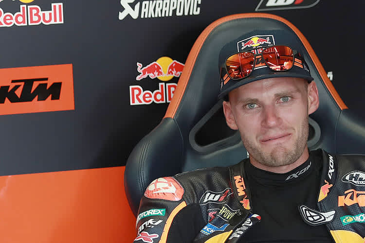Rookie Brad Binder: Zweimal vorne dabei