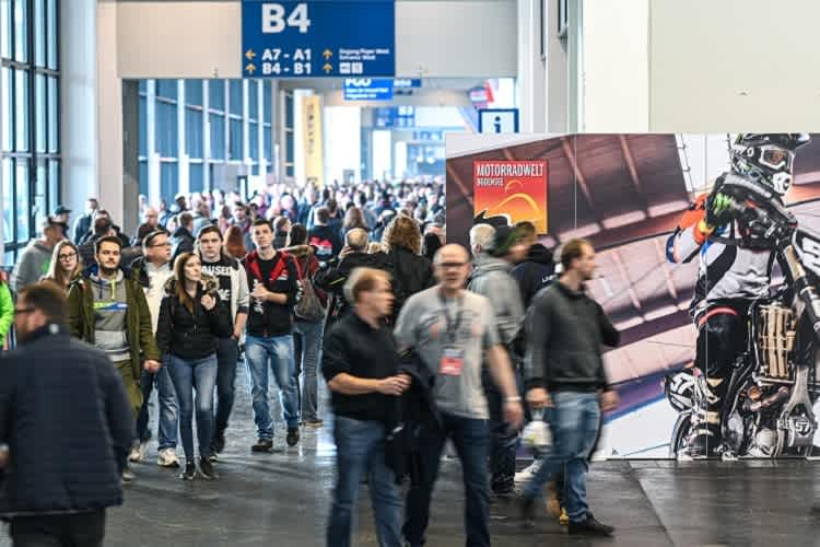 Derzeit nicht möglich: Publikumsmessen wie die Motorradwelt Bodensee in Friedrichshafen