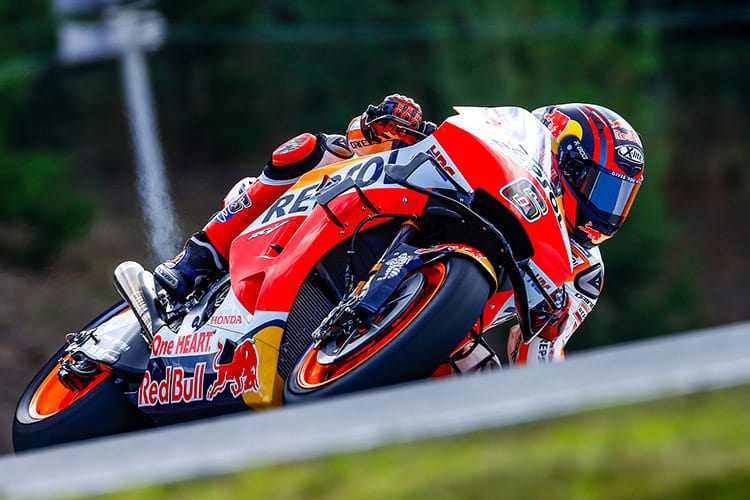 Stefan Bradl 2019 in Brünn auf der Repsol-Honda