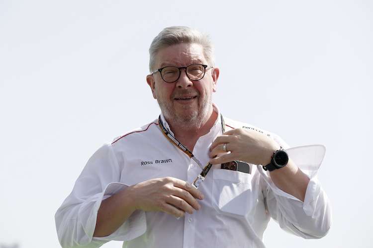 Formel-1-CEO Chase Carey und F1-Sportdirektor Ross Brawn