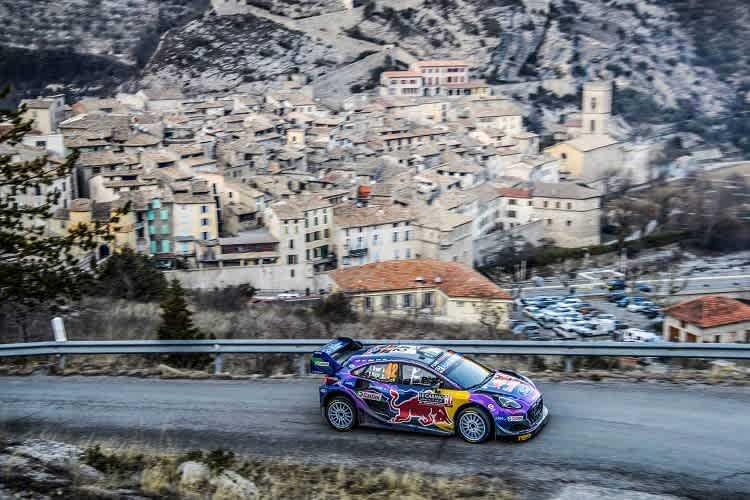 Craig Breen bei der Rallye Monte Carlo