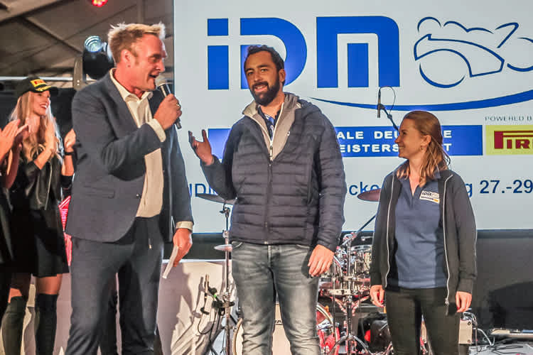 Normann Broy (Mitte) im Interview 2019