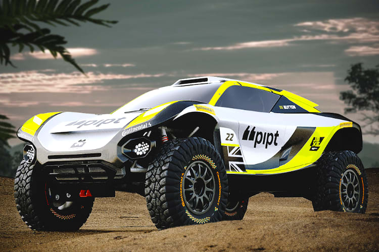 Der Extreme E-Flitzer von Jenson Button