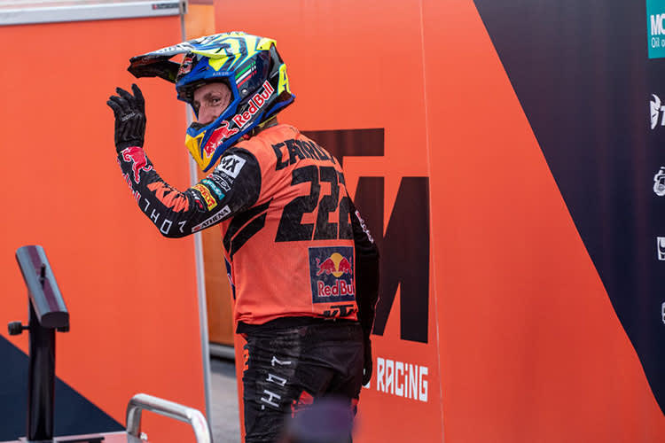 Macht sich bereit für den Abschied von der WM: Tony Cairoli