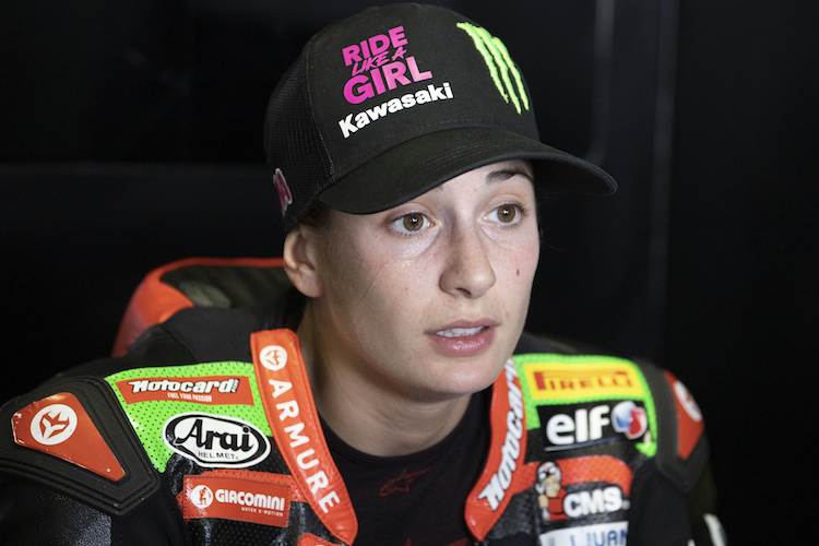 Emotional fällt Ana Carrasco der Abschied aus der Supersport-WM 300 schwer