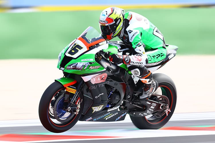 Cavalieri mit der 2020-Kawasaki