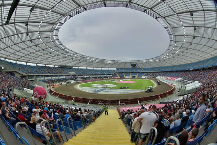 Das prachtvolle Slaski-Stadion
