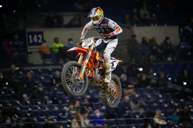 Cooper Webb verlor in Indy-2 weitere Punkte auf Ken Roczen