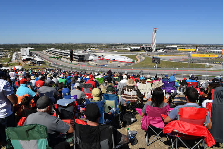 Die Amerikaner freuen sich auf ihren Grand Prix auf dem Circuit of the Americas (COTA)