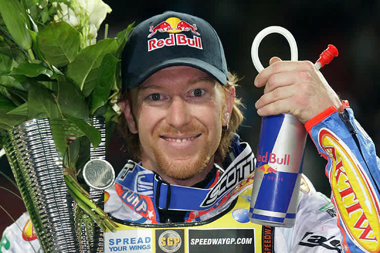 Der dreifache Speedway-Weltmeister Jason Crump