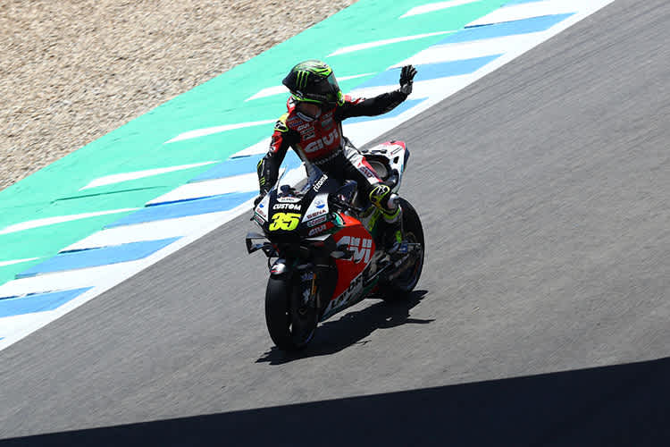 Cal Crutchlow landete im FP1 an dritter Stelle