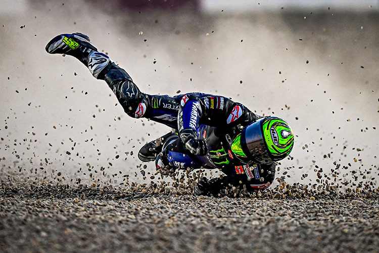 Cal Crutchlow: Nicht immer haben die Michelin-Reifen genug Haftung