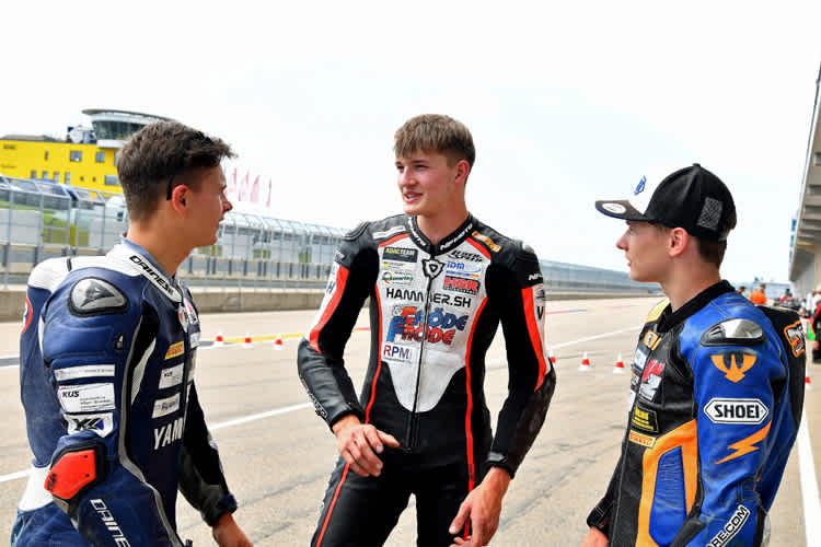 Max Enderlein, Paul Fröde und Moritz Jenkner