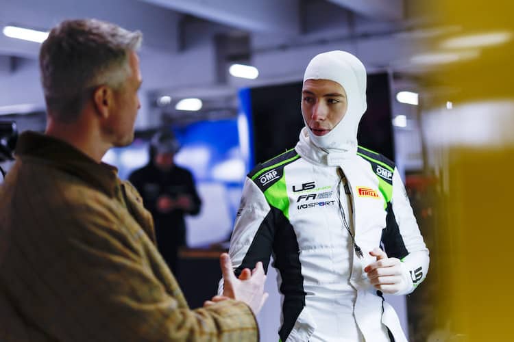 David mit Ralf Schumacher