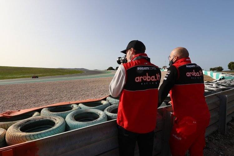 Chaz Davies war am Freitag Schnellster