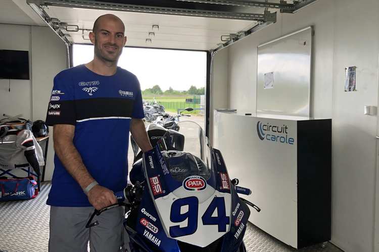 Valentin Debise in blau statt grün