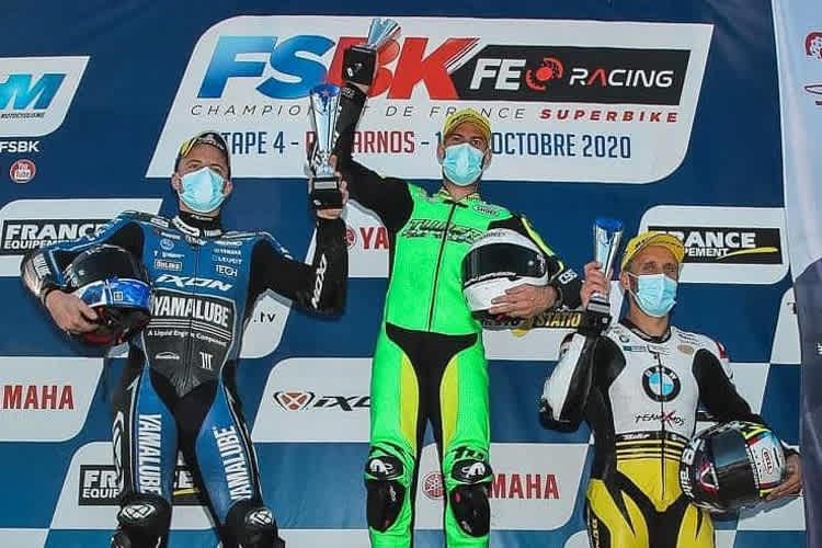 Gines, Debise und Foray (v.li.) in Pau Arnos