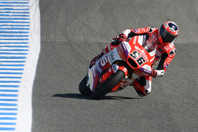 Bestzeit im FP1 in Jerez: Jake Dixon