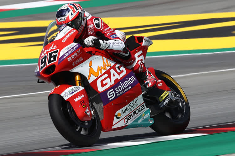 Jake Dixon auf der Moto2-GASGAS