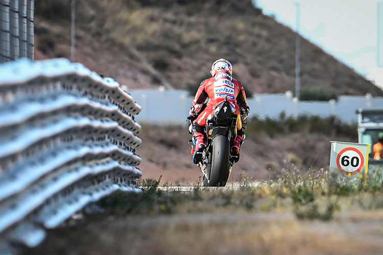 Andrea Dovizioso verlässt die Rennstrecke und macht Pause