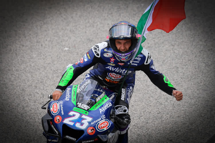 Enea Bastianini bejubelte in Misano Platz 3
