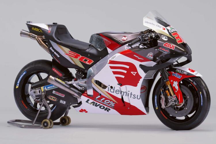 Die RC213V im LCR-Idemitsu-Design 2022