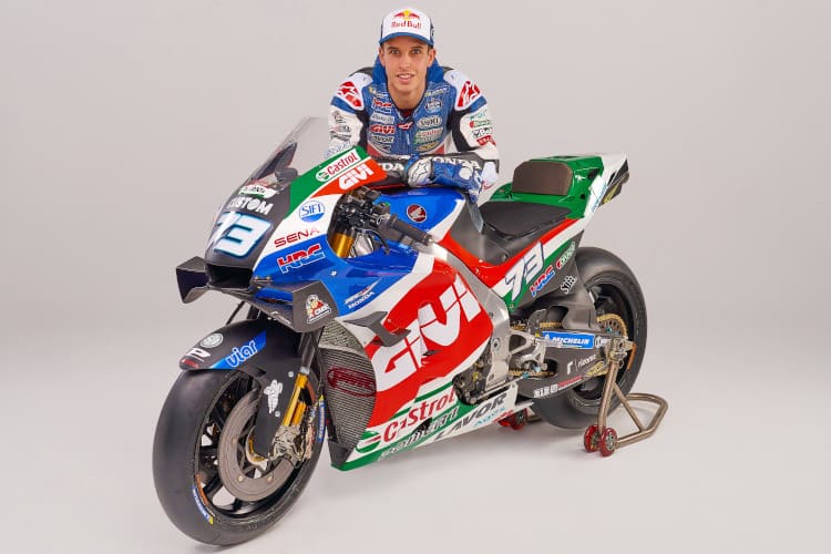Der neue Look von Alex Márquez für die MotoGP-Saison 2021