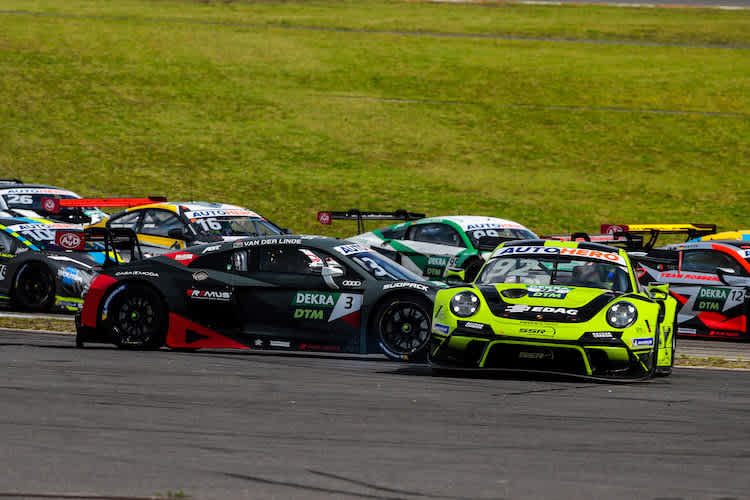  Michael Ammermüller war im Porsche eines der «Opfer»