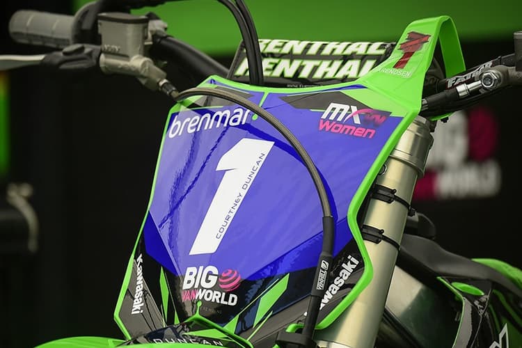 Courtney Duncan kann die Startnummer 1 behalten