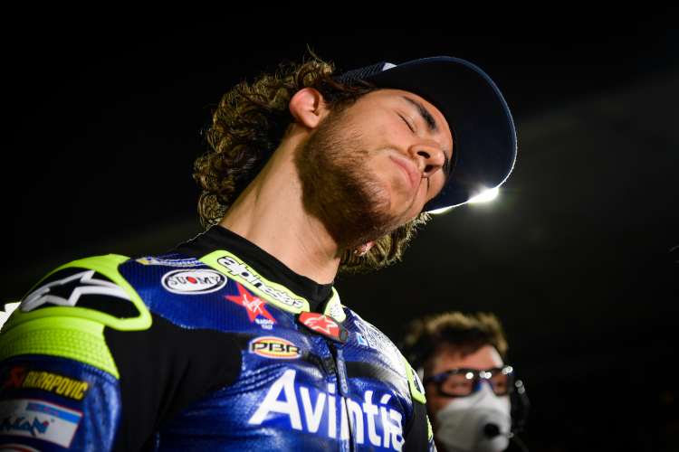 Enea Bastianini: Volle Konzentration in der Startaufstellung